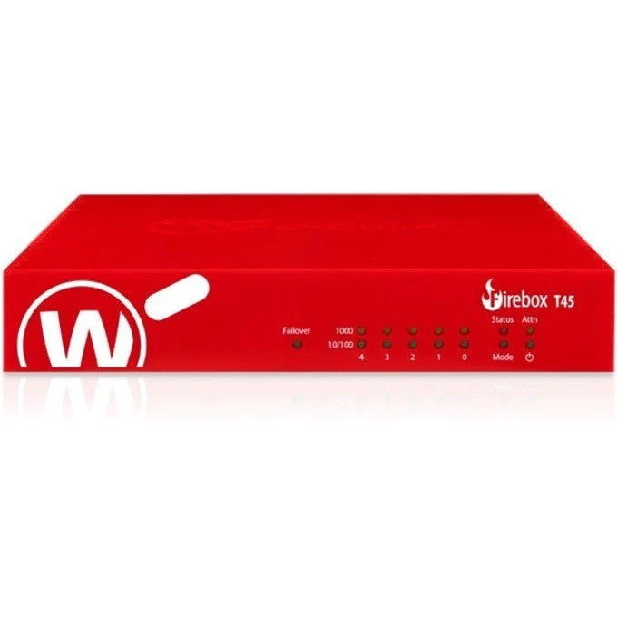 WGT48001-US - WatchGuard Firebox T45-W-PoE Network Security Firewall Appliance