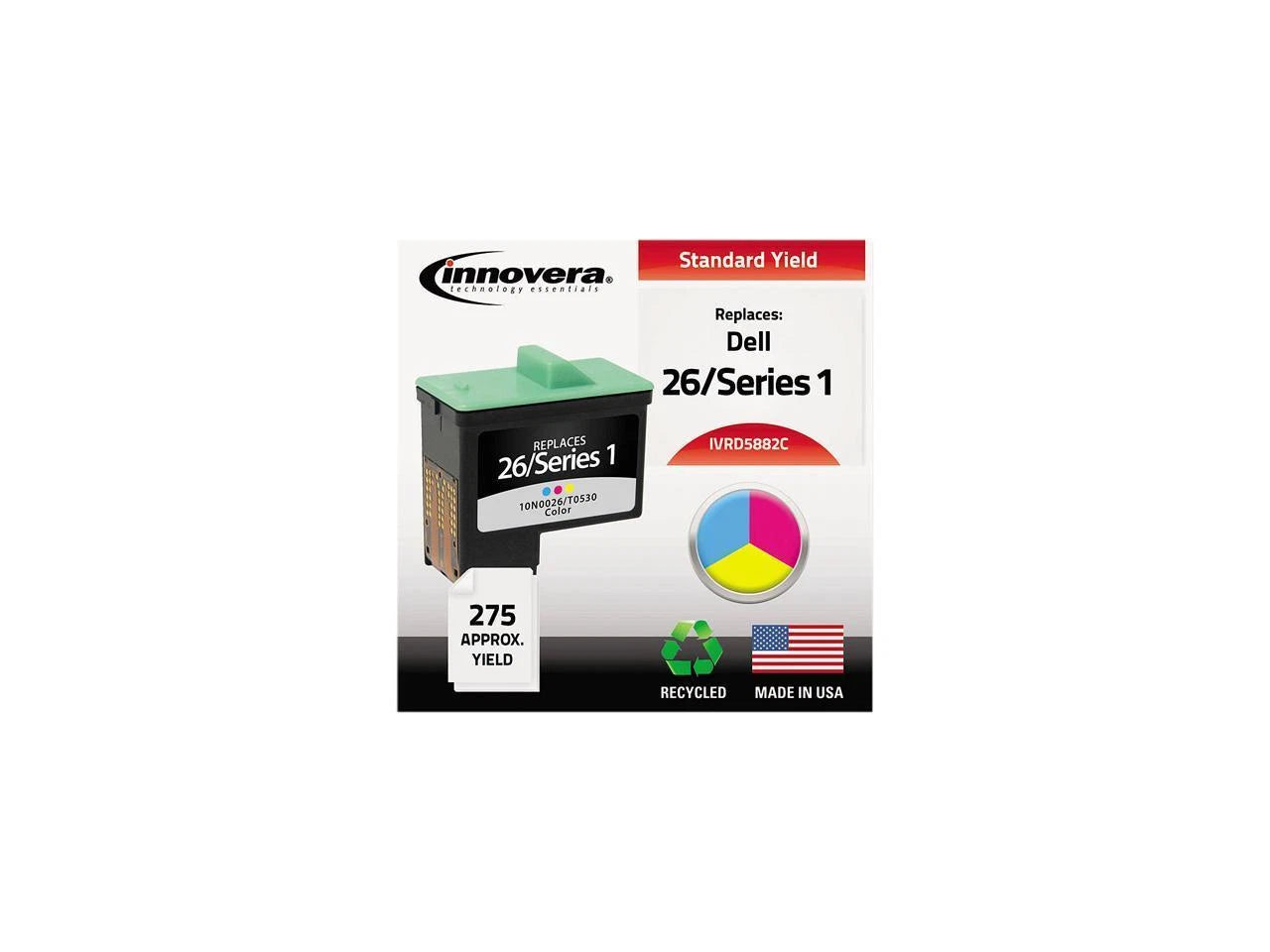 D5882C - Dell Innovera Tri-Color Ink Cartridge