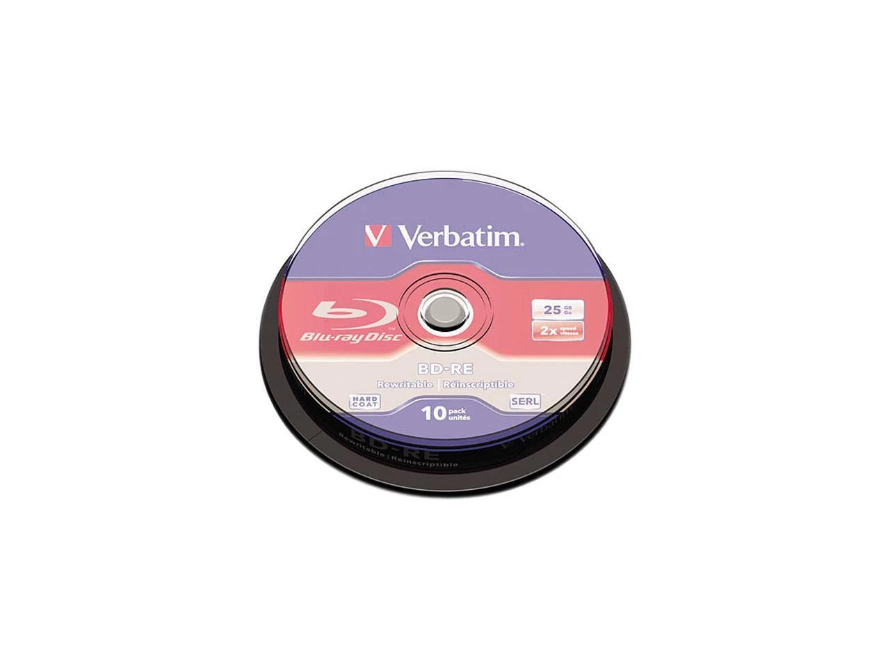 VER43694 - Verbatim BD-RE Disc 25 GB 2x Silver