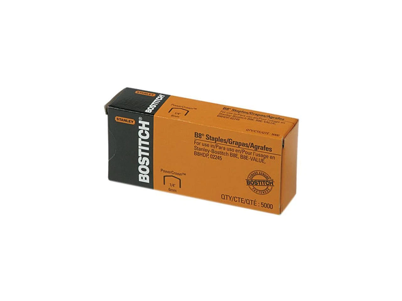 STCRP21151/4 - Bostitch PowerCrown 1/4" Premium Staples