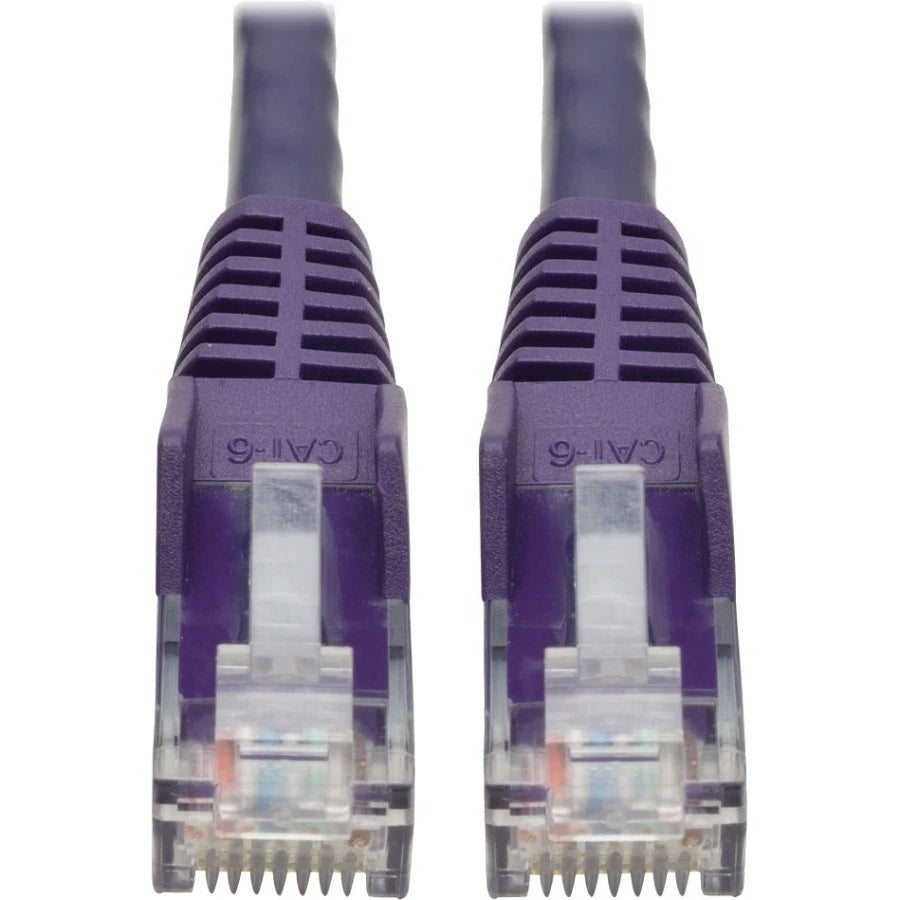 N201-002-PU - Tripp Lite Cat6 Gigabit Snagless Molded UTP Patch Cable Purple