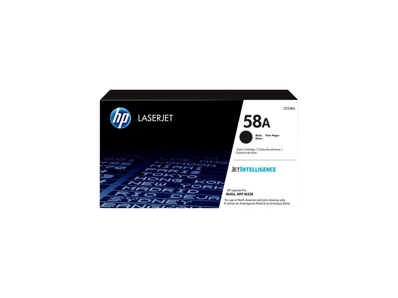 CF258A - HP Black Toner Cartridge