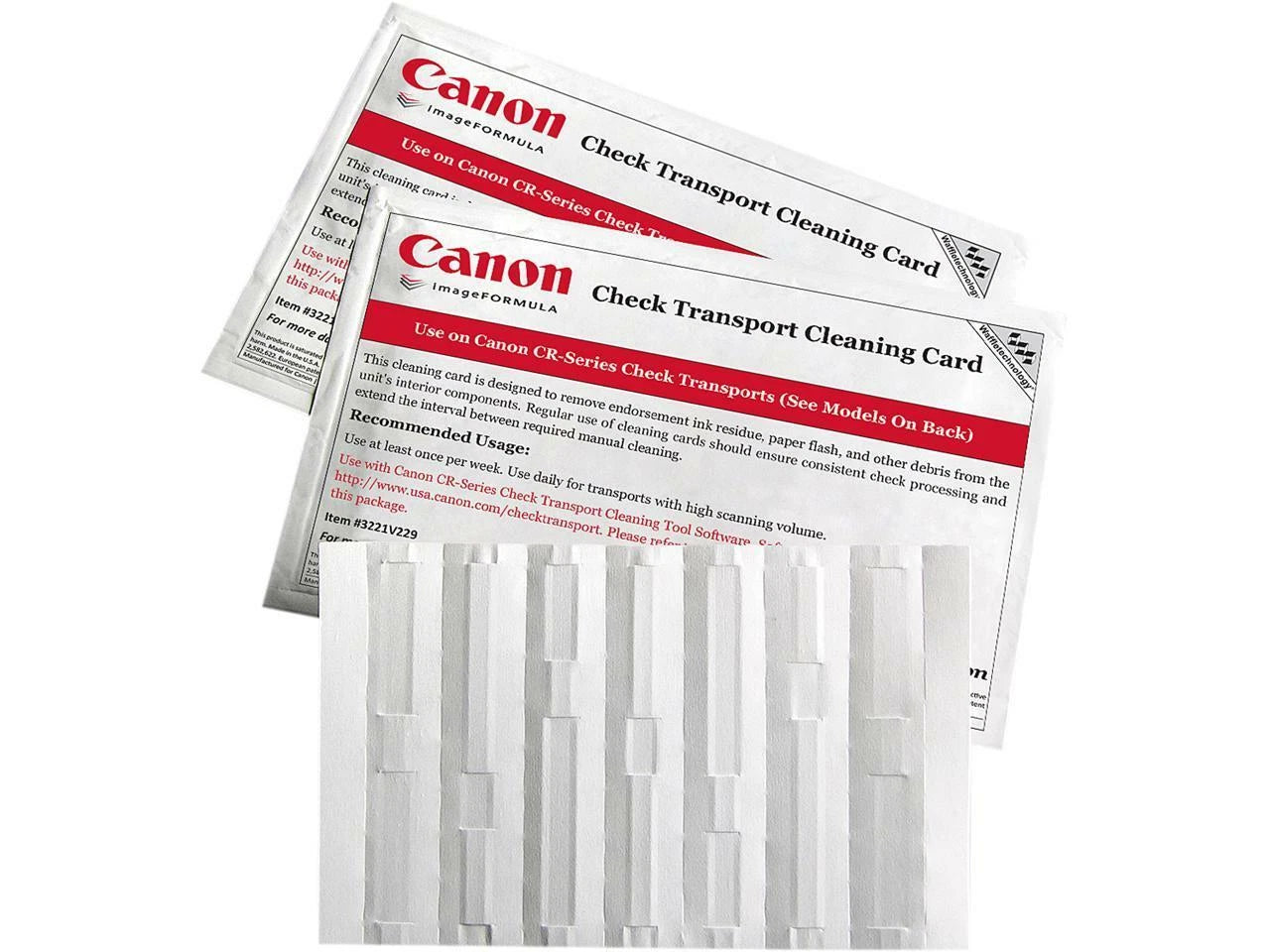CANC1B15WS - KICTeam Canon Check Scan Waffle Clean Cards15CT