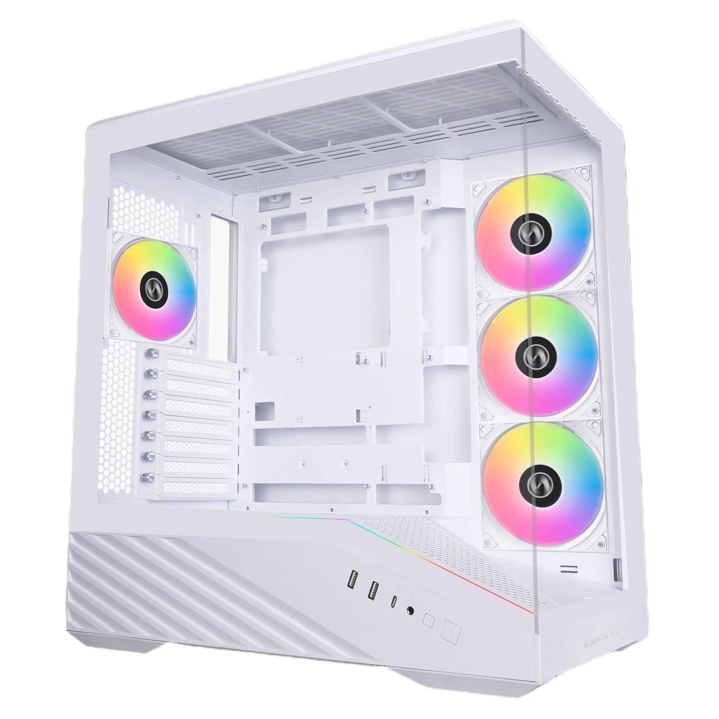 297761 - Lian Li Cs V100rw Mid Tower 1 X 2.5ssd 1 X 3.5hddwhite