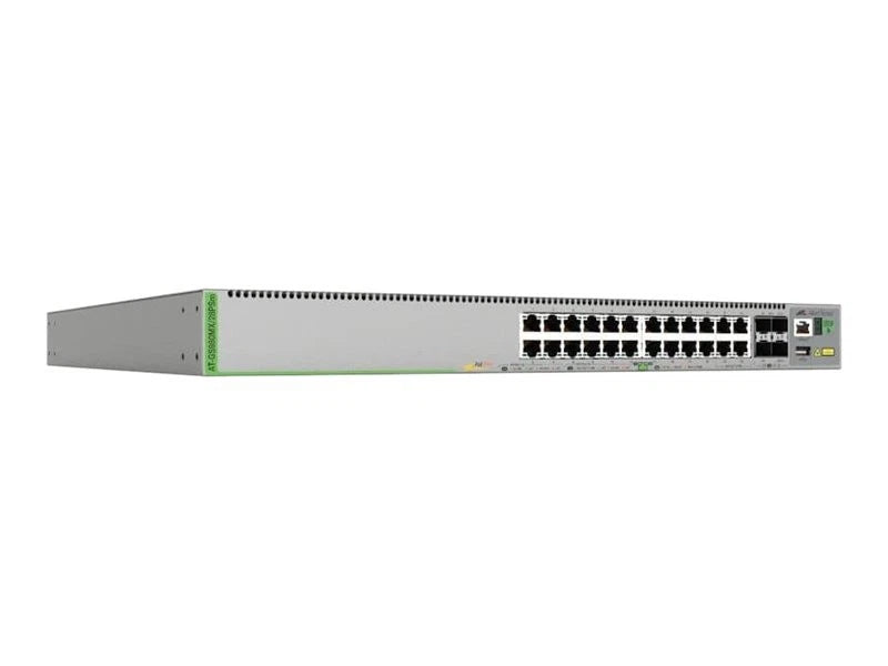 AT-GS980MX/28PSM-10 - Allied Telesis L3 Stackable Switch 20x 10/100/1000-t