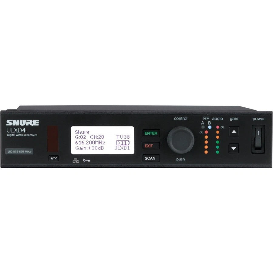 ULXD4G50 - Shure Single Digital Wireless Receiver