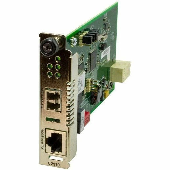 C21101039 - Transition Networks Fast Ethernet Media Converter 100BASE-TX to 100BASE-FX