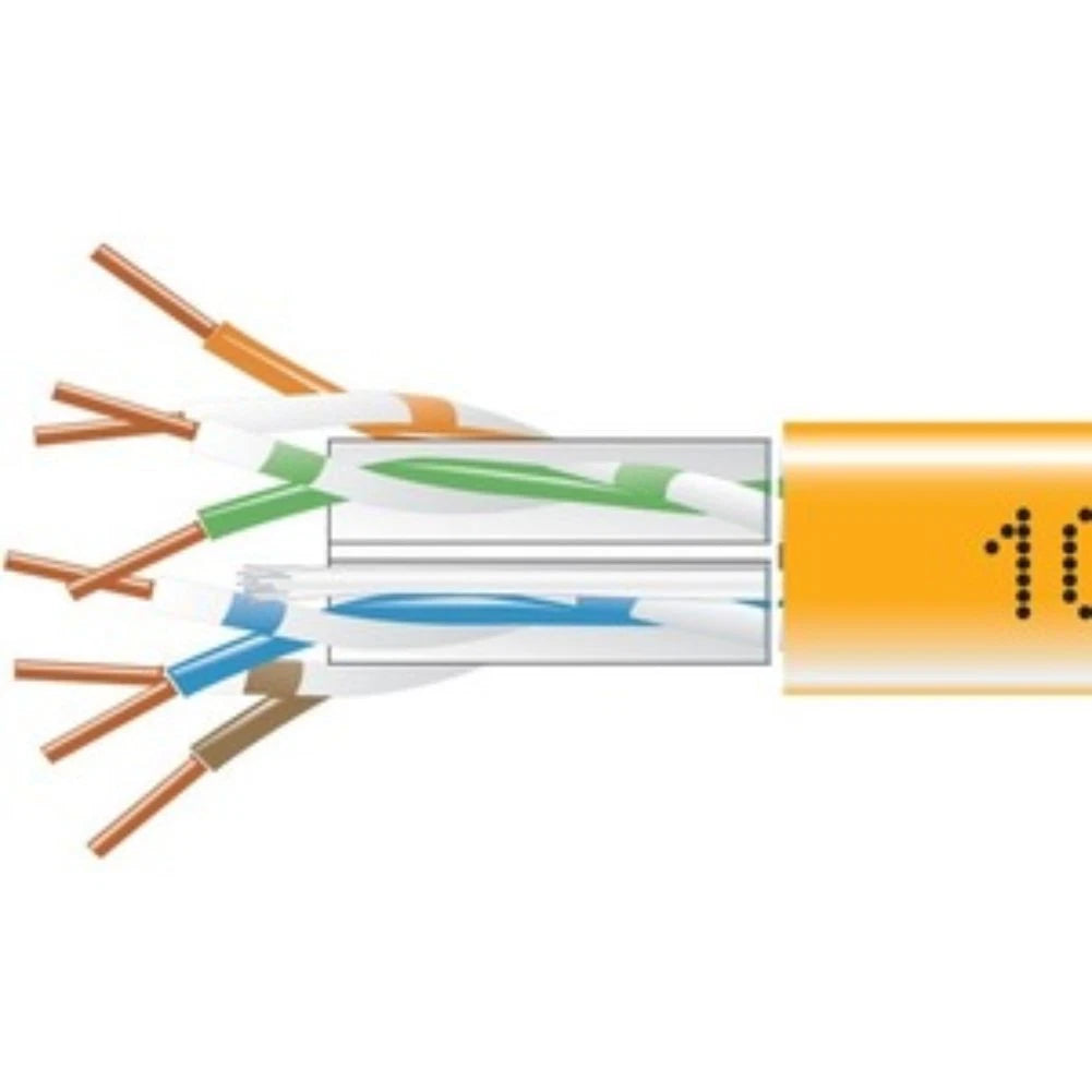 EYN867B-PB-1000 - Black Box GigaTrue 1000ft Cat6 Bare Wire Network Cable