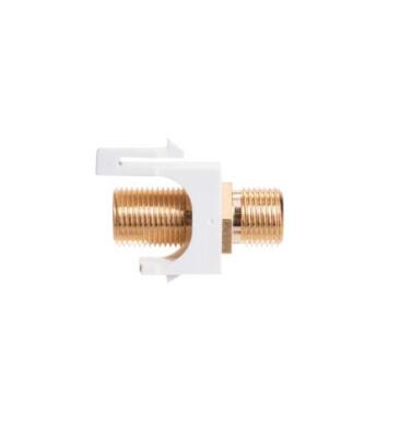 IC107B9GWH - ICC Audio/Video Adapter 1 x F Connector Audio/Video Female