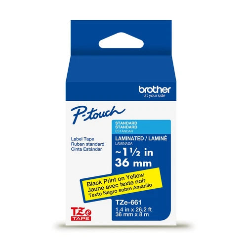 TZE-S661 - Brother P-touch TZe Label Tape