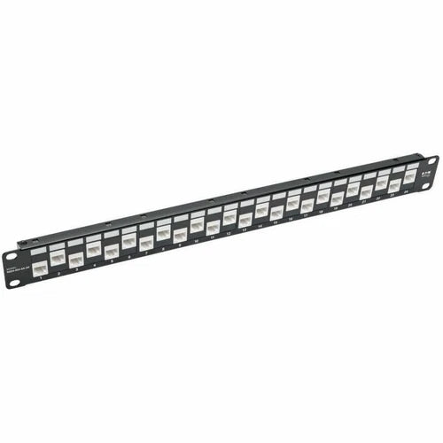 N254-024-6A-OF - Tripp Lite by Eaton 24-Port Cat6a Feed-Through Patch Panel