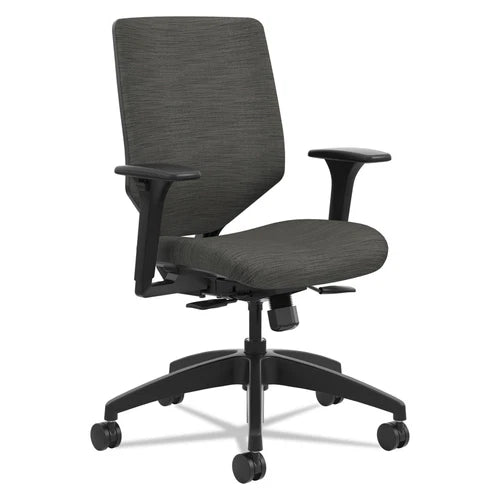 SVU1ACLC10TK - HON Company Solve Series Upholstered Back Task Chair Supports up to 300 lbs. Ink
