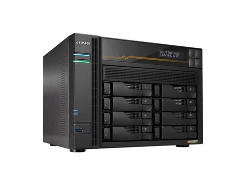 AS6808T - Asustor Lockerstor 8 Gen3 8 Bay NAS AMD Ryzen Quad-Core 2.3 GHz 16GB