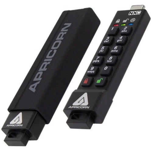 ASK3NXC16GB - Apricorn Aegis Secure Key 3NXC 16GB USB 3.2 Gen 1 Type C Flash Drive