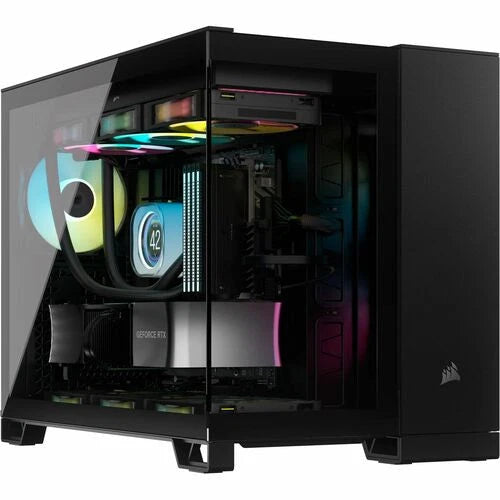 CC-9011267-WW - Corsair iCUE LINK 2500X RGB Micro ATX Dual Chamber PC Case