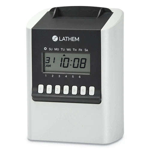700E - Lathem Calculating Time Clock Digital Display