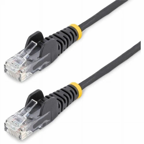 N6PAT20BLKS - StarTech 20ft Black Slim CAT6 Slim Snagless RJ45 UTP Ethernet Cable Ethernet Cable