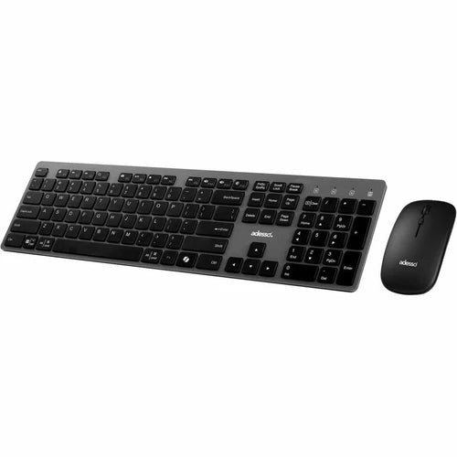 WKB7300CB - Adesso EasyTouch 7300 USB C Wireless Scissor Switch Keyboard and Mouse