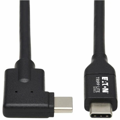 U42002MRA - Tripp Lite USB 3.2 Gen 1 Right-Angle 60W PD Charging USB C Cable
