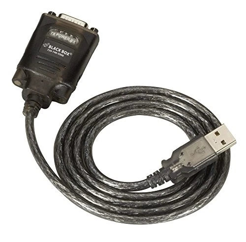 IC199A-R4 - Black Box USB to RS-232 Converter DB9- 1-Port 3.58ft DB-9/USB Dat