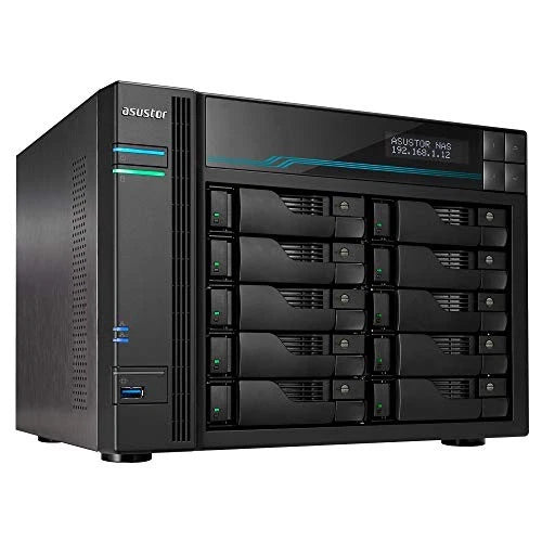 240294 - Asustor Lockerstor 10 AS6510T SAN/NAS Storage System