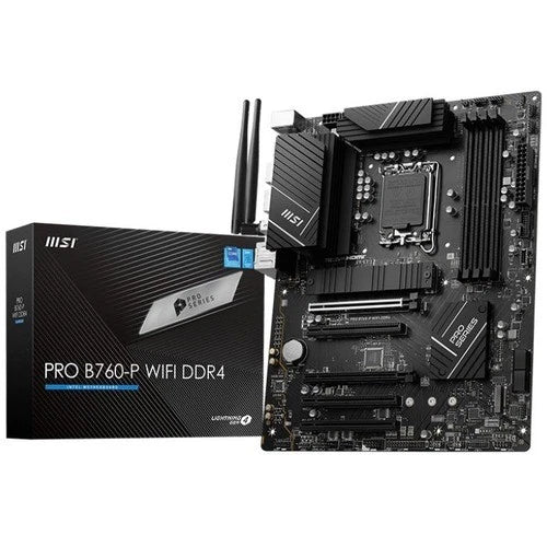 B760-P - MSI Pro WIFI DDR4 Gaming Desktop Motherboard