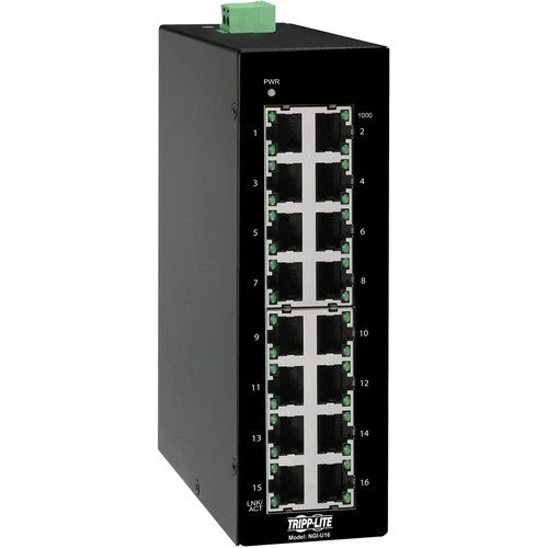 NGIU16 - Eaton 16-Port Unmanaged Industrial Gigabit Ethernet Switch