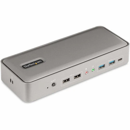 129N-USBC-KVM-DOCK - StarTech Dual-Laptop USB-C KVM Docking Station