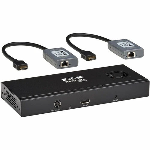 B156E002H8KK - Tripp Lite 2-Port DisplayPort to HDMI Splitter/Extender Kit over Cat6