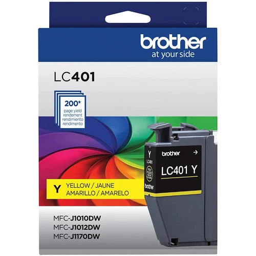 LC401YS - Brother Standard Yield Inkjet Ink Cartridge