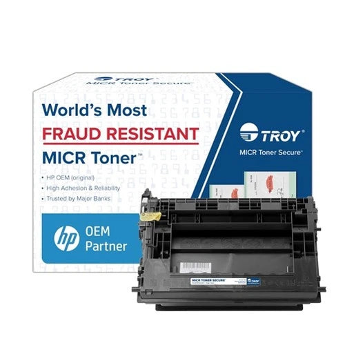 02W1470X0E1 - Troy M611E/M612E MICR Toner SECURE HY Cartridge