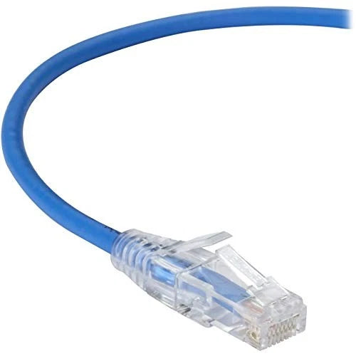 C6PC28-BL-01 - Black Box Slim-Net Cat.6 UTP Patch Network Cable 1ft 6 Network Cable