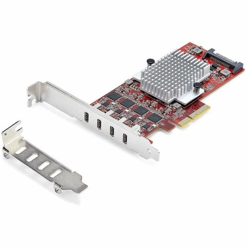 P10Q4CUSBCARD - StarTech 4-Port USB Type-C PCIe Card USB 3.2 10Gbps USB-C PCI Express Expansion