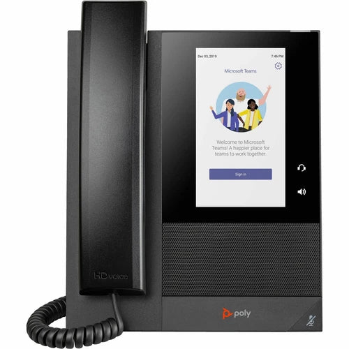 848Z8AA#AC3 - Poly CCX 400 IP Phone Corded Corded Desktop