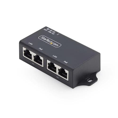 AF221C-POE-INJECTOR - StarTech 2-Port PoE+ Injector