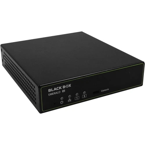 EMD2002SE-DP-T - Black Box KVM-over-IP Transmitter Dual-Monitor DisplayPort USB 2.0 Audio