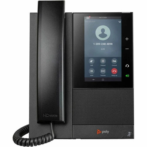 84C16AAABA - HP Poly CCX 505 IP Phone Corded/Cordless Wireless Desktop 84C16AA