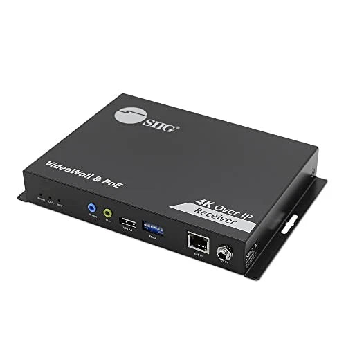 CE-H27G11-S1 - SIIG 4K 60Hz 18Gbps HDMI over IP Matrix Receiver 396ft TAA Compliant