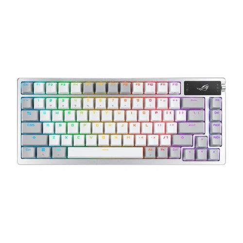 AZOTHNXSMCAPBTW - Asus ROG Azoth 75 Wireless DIY Custom RGB Gaming Keyboard