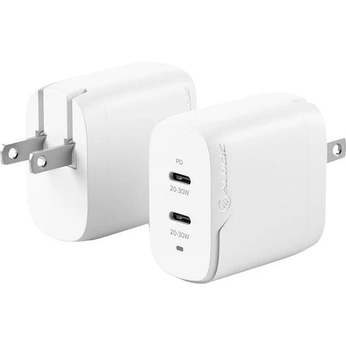 WCG2X32US - Alogic 2X32 Rapid Power 2-Port 32W USB-C GaN Wall Charger