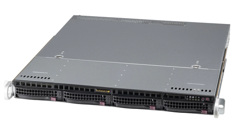 813MF2TQC-505CB - Supermicro 1U Rackmount Server Chassis