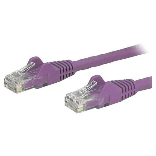 N6PATCH6INPL - StarTech 6in Purple Cat6 Patch Cable