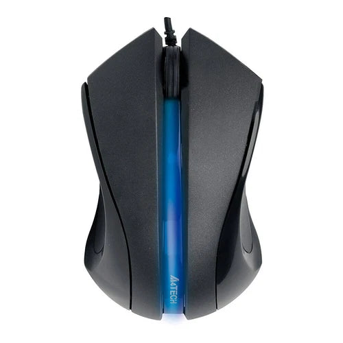 D312 - A4Tech D-312 HD 1000 DPI Backlit Comfort Grip USB Wired Mouse