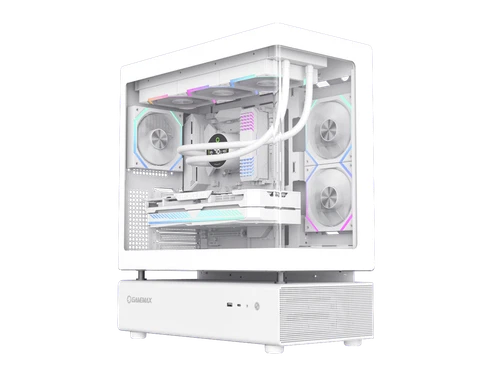 N80WH - GameMax Cases N80 Bk Atx Mid Tower White