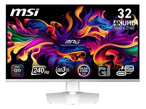 321URXW - MSI MPG QD-OLED 32" Class 4K UHD Gaming OLED Monitor