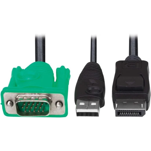 P778006DP - Tripp Lite 6ft VGA to DisplayPort and USB-A Adapter Cable Kit