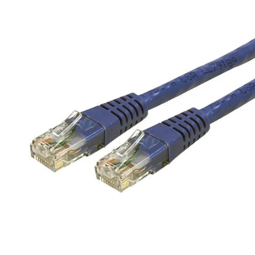 C6PATCH7BL - StarTech 7ft Blue Molded Cat 6 Patch Cable
