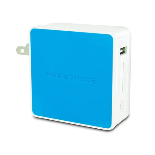 370816 - PowerRocks Tetris 3000mAh Power Bank Universal Extended Battery Charger Blue
