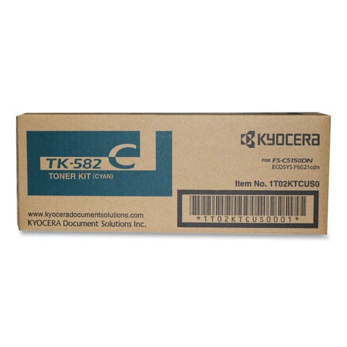KYOTK582C - Kyocera TK-582C Toner Cartridge Cyan