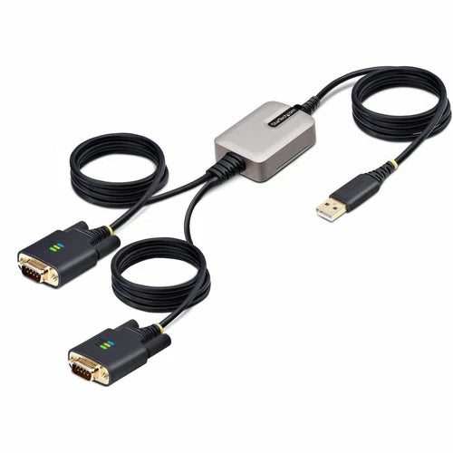 2P6FFC-USB-SERIAL - StarTech 13ft 4m 2-Port USB to Serial Adapter Cable